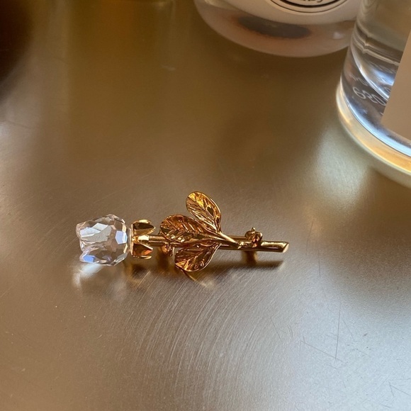 𝅺swarovski gold tone rose pink - Picture 14 of 17